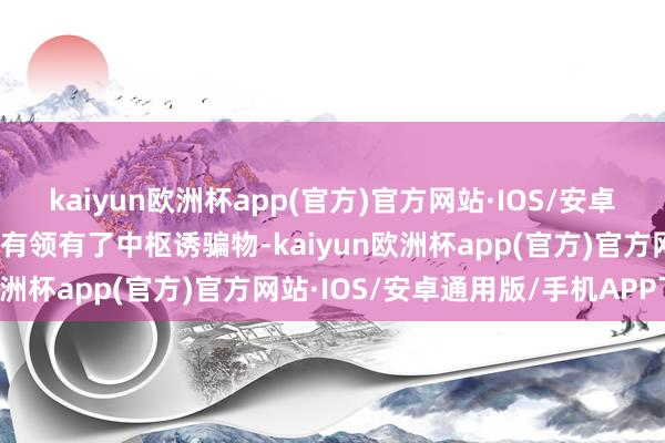 kaiyun欧洲杯app(官方)官方网站·IOS/安卓通用版/手机APP下载唯有领有了中枢诱骗物-kaiyun欧洲杯app(官方)官方网站·IOS/安卓通用版/手机APP下载