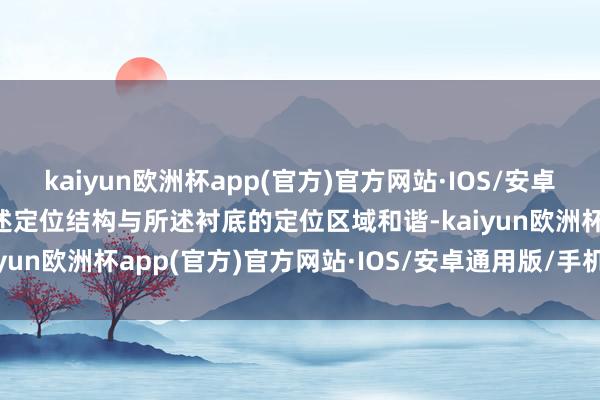 kaiyun欧洲杯app(官方)官方网站·IOS/安卓通用版/手机APP下载所述定位结构与所述衬底的定位区域和谐-kaiyun欧洲杯app(官方)官方网站·IOS/安卓通用版/手机APP下载