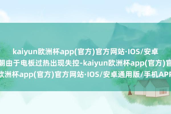 kaiyun欧洲杯app(官方)官方网站·IOS/安卓通用版/手机APP下载一朝由于电板过热出现失控-kaiyun欧洲杯app(官方)官方网站·IOS/安卓通用版/手机APP下载