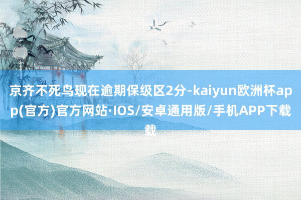 京齐不死鸟现在逾期保级区2分-kaiyun欧洲杯app(官方)官方网站·IOS/安卓通用版/手机APP下载