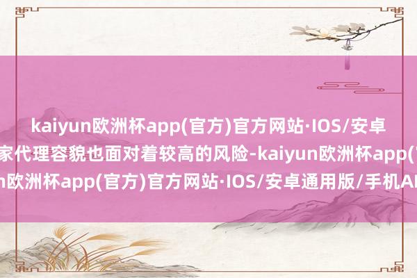 kaiyun欧洲杯app(官方)官方网站·IOS/安卓通用版/手机APP下载独家代理容貌也面对着较高的风险-kaiyun欧洲杯app(官方)官方网站·IOS/安卓通用版/手机APP下载