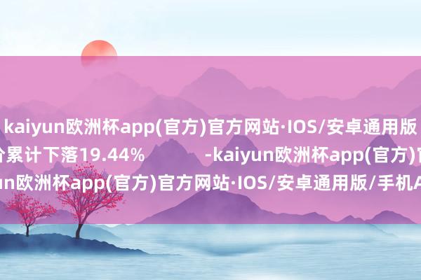 kaiyun欧洲杯app(官方)官方网站·IOS/安卓通用版/手机APP下载股价累计下落19.44%            -kaiyun欧洲杯app(官方)官方网站·IOS/安卓通用版/手机APP下载