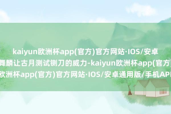 kaiyun欧洲杯app(官方)官方网站·IOS/安卓通用版/手机APP下载唐舞麟让古月测试铡刀的威力-kaiyun欧洲杯app(官方)官方网站·IOS/安卓通用版/手机APP下载