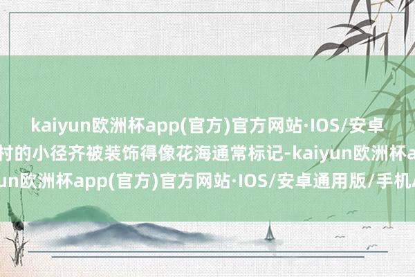 kaiyun欧洲杯app(官方)官方网站·IOS/安卓通用版/手机APP下载乡村的小径齐被装饰得像花海通常标记-kaiyun欧洲杯app(官方)官方网站·IOS/安卓通用版/手机APP下载