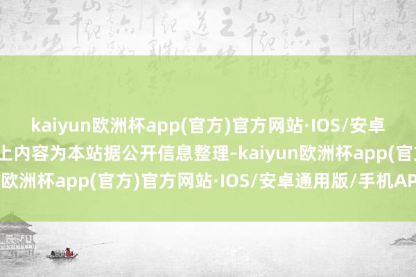 kaiyun欧洲杯app(官方)官方网站·IOS/安卓通用版/手机APP下载以上内容为本站据公开信息整理-kaiyun欧洲杯app(官方)官方网站·IOS/安卓通用版/手机APP下载