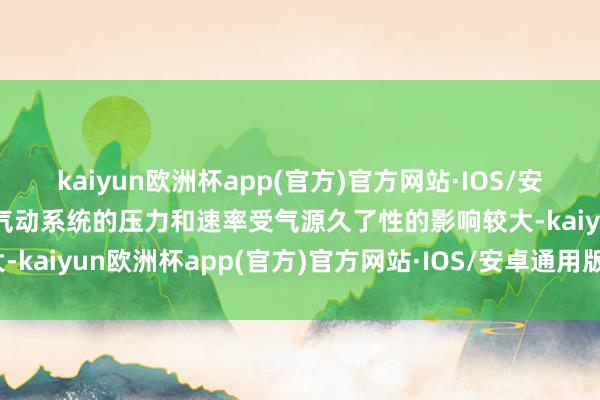 kaiyun欧洲杯app(官方)官方网站·IOS/安卓通用版/手机APP下载气动系统的压力和速率受气源久了性的影响较大-kaiyun欧洲杯app(官方)官方网站·IOS/安卓通用版/手机APP下载