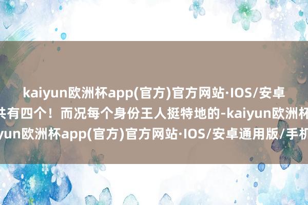 kaiyun欧洲杯app(官方)官方网站·IOS/安卓通用版/手机APP下载一共有四个！而况每个身份王人挺特地的-kaiyun欧洲杯app(官方)官方网站·IOS/安卓通用版/手机APP下载